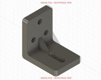 L Shaped Adjustable Mounting Bracket – Fusion 360 Editable 3D Print File