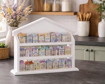 Lenox Spice Village Inspired Spice Rack - New in Box