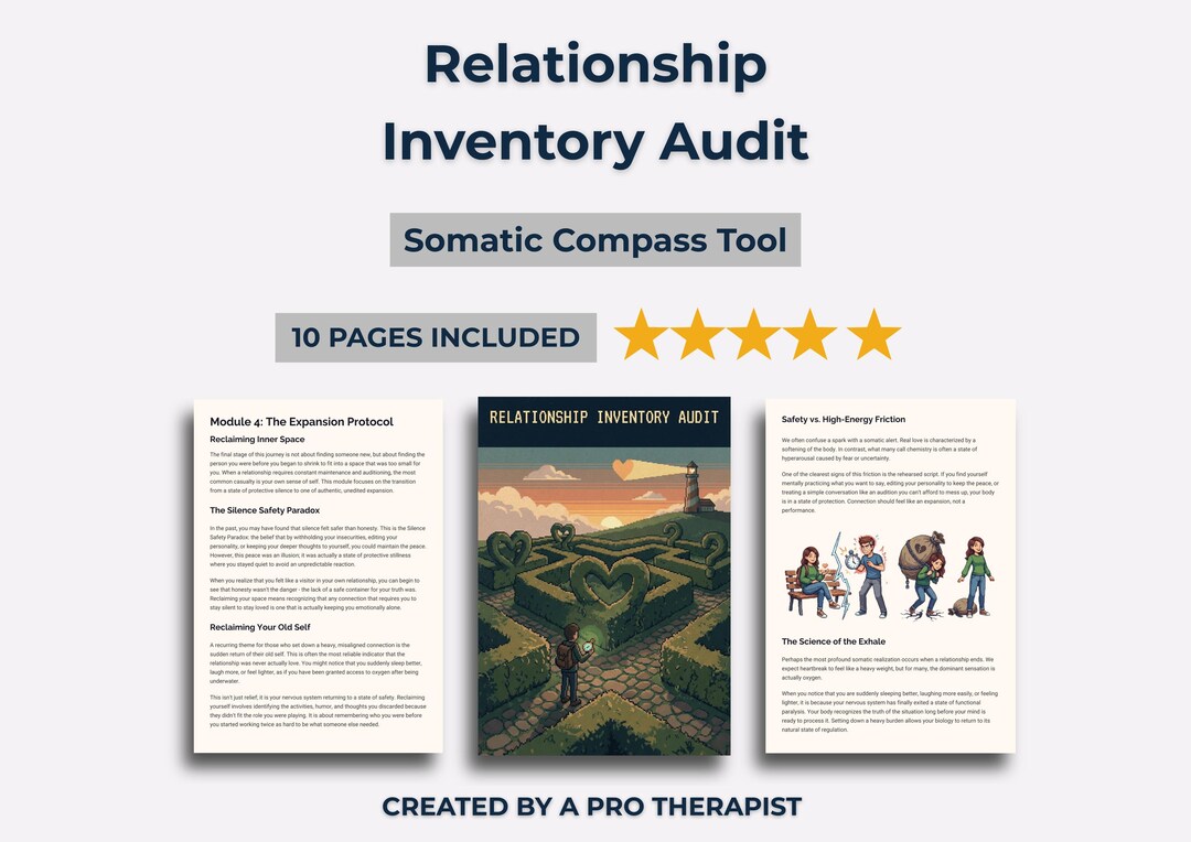 Relationship Inventory Audit | Somatic Compass Tool | Nervous System ...