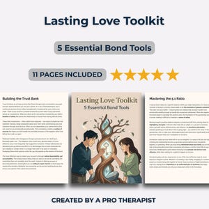 Lasting Love Toolkit | 5 Essential Bond Tools | Couple Connection Guide | Repair Workbook