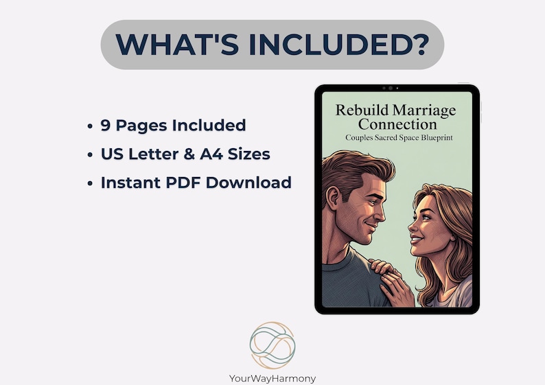 Rebuild Marriage Connection | Couples Sacred Space Blueprint ...