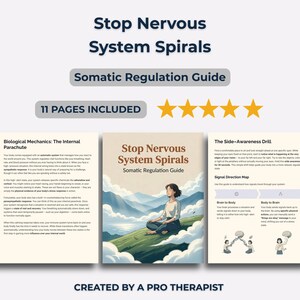 Stop Nervous System Spirals | Somatic Regulation Guide | Stress Signal Audit