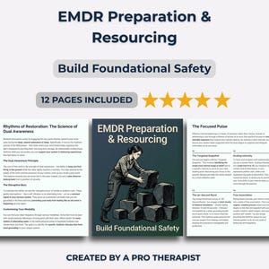 EMDR Preparation & Resourcing PDF : Build Foundational Safety
