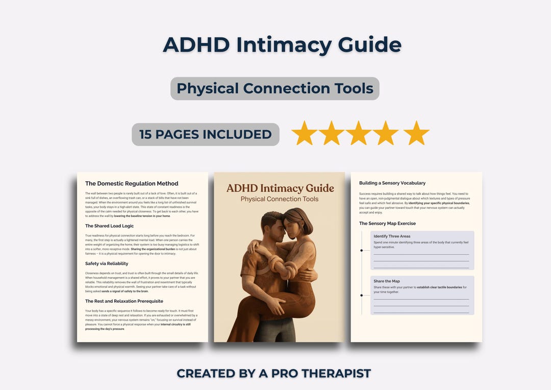 ADHD Intimacy Guide | Physical Connection Tools | Regulate Nervous ...