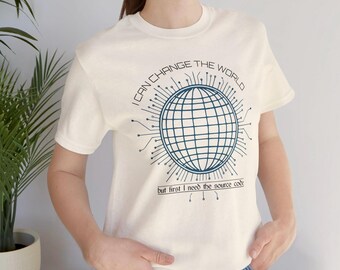 Funny Programmer T-Shirt | Source Code Graphic Tee, Tech Humor