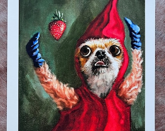 Spud: Limited Edition Fine Art Print A4, Signed Ondrej Leskoviansky
