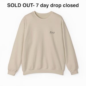 Keep Your Accent Sweatshirt - AUSVERKAUFT Drop, Geschenk für Einwanderer, Expat Sweatshirt, Minimalistisches Rundhalsausschnitt für Frauen, zweisprachiges / mehrsprachiges Geschenk