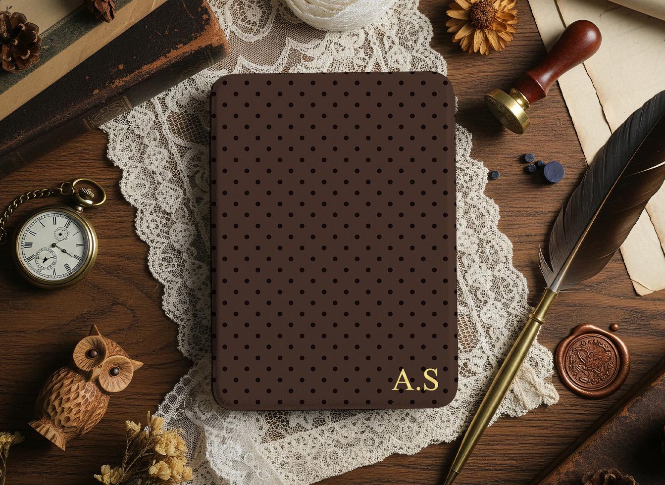 Personalized kindle case with initials - Etsy 日本