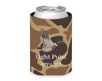 Duck Camo Eight Point Coozy