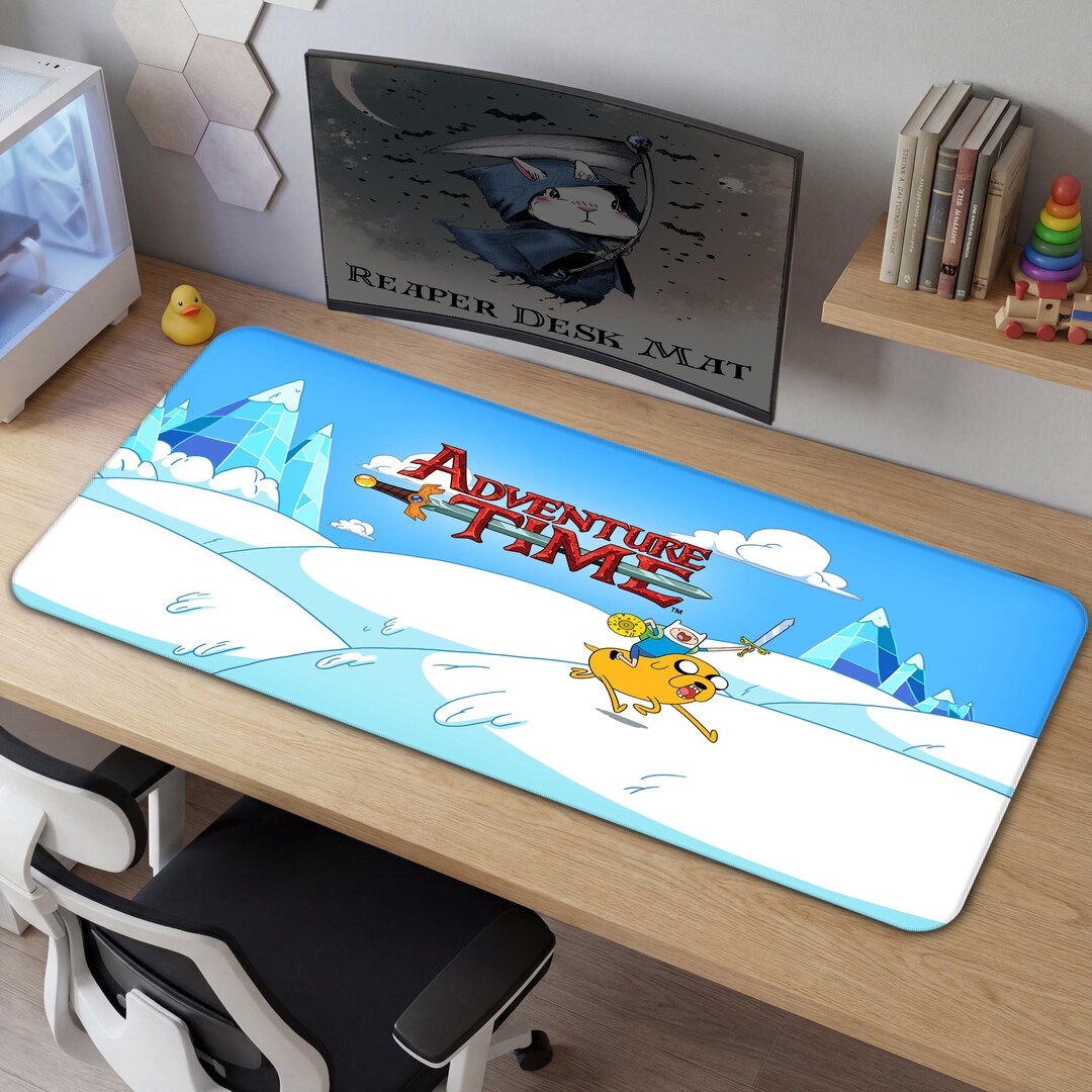 Adventure Time Desk Mat , Finn and Jake Gaming Pad - Etsy