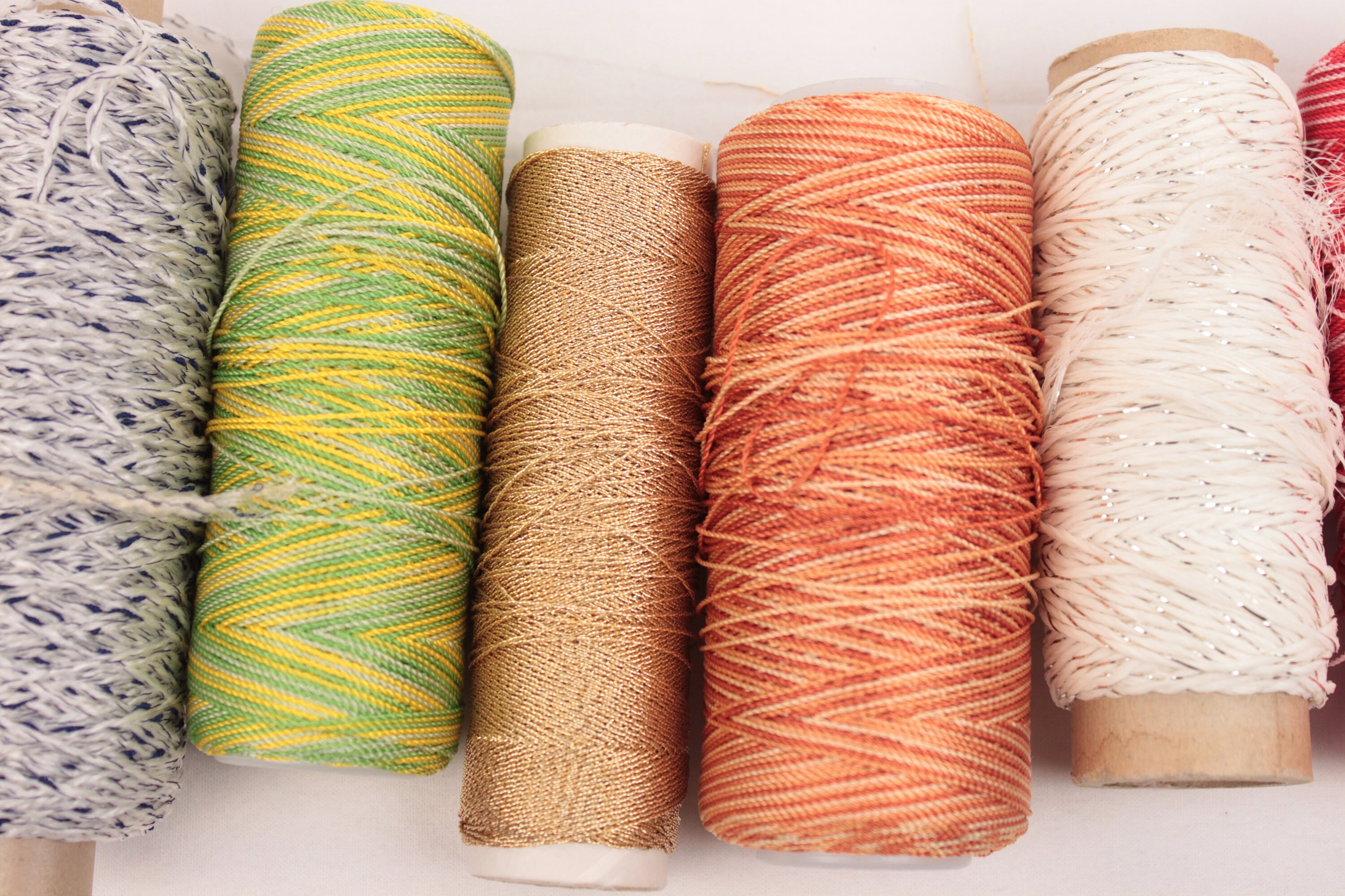 Crochet Thread Lot // 12 Pc // Metallic // Variegated Etsy