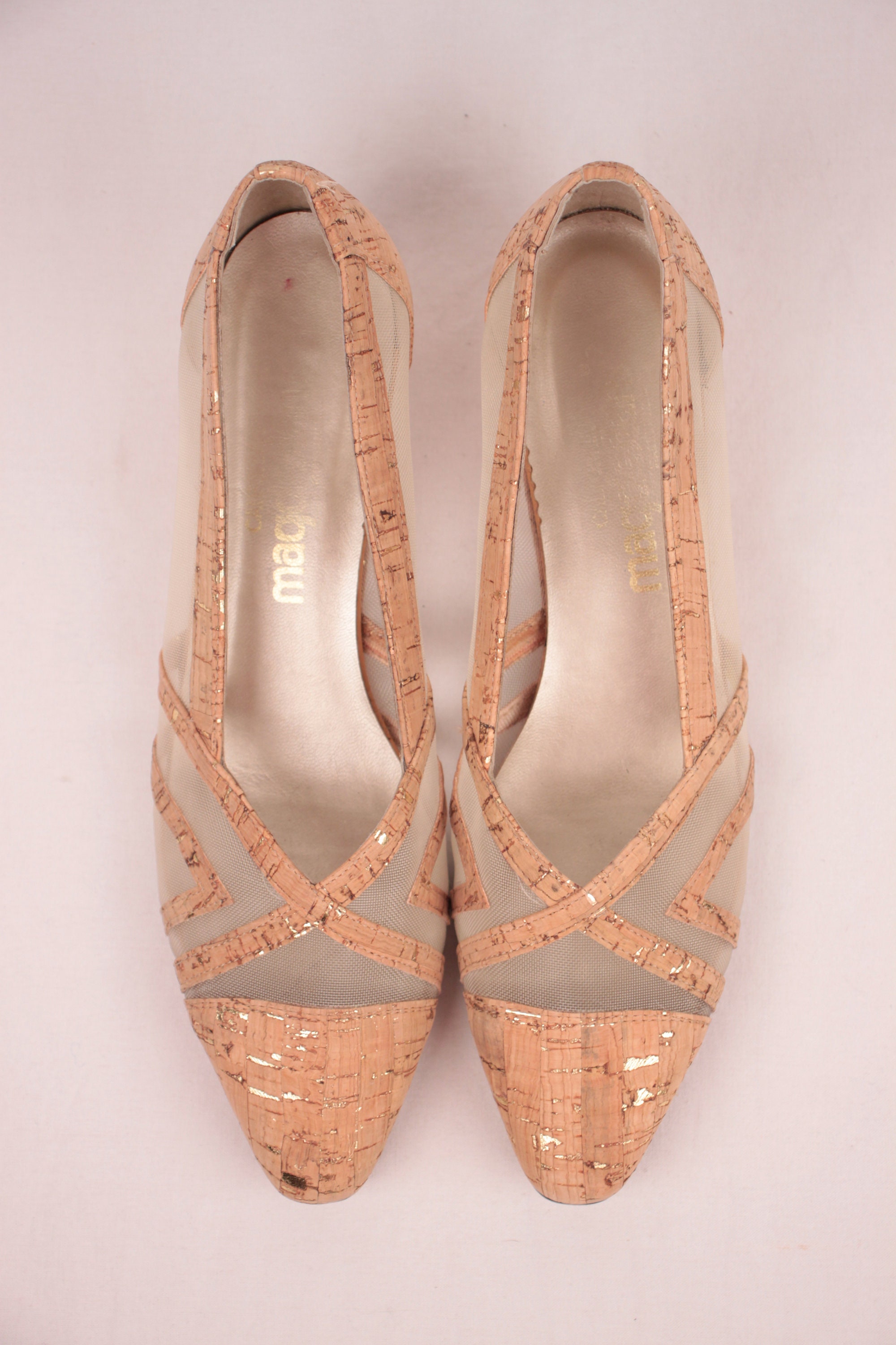 Buy Cork Wedge Low Heels Online In India Etsy India
