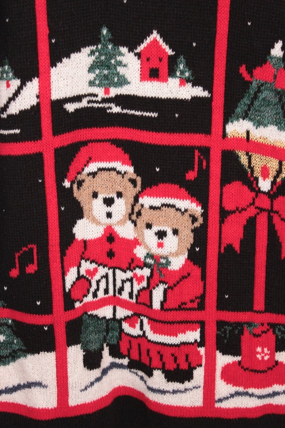 ugly christmas sweater // teddy bears - image 3