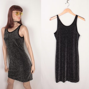 black and silver semi formal dress