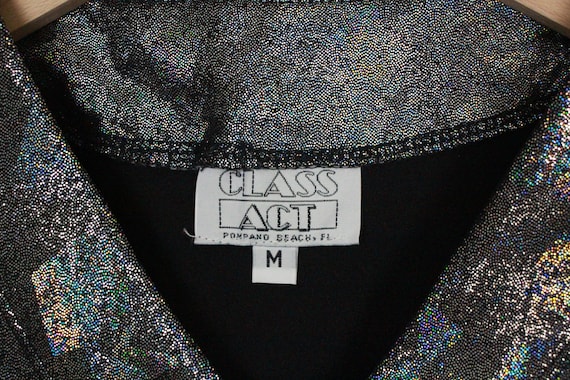 Y2K iridescent spandex top // Class Act - image 8