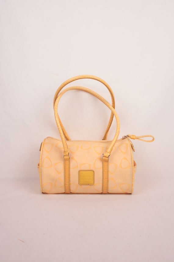 Y2K mini logo barrel bag // Liz Claiborne// canva… - image 1