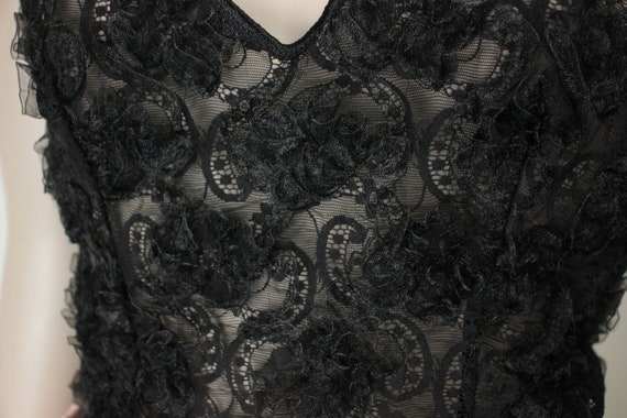 Christies sheer lace and organza top // made in I… - image 3