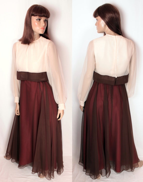 vintage Emma Domb dress // full skirt - image 3