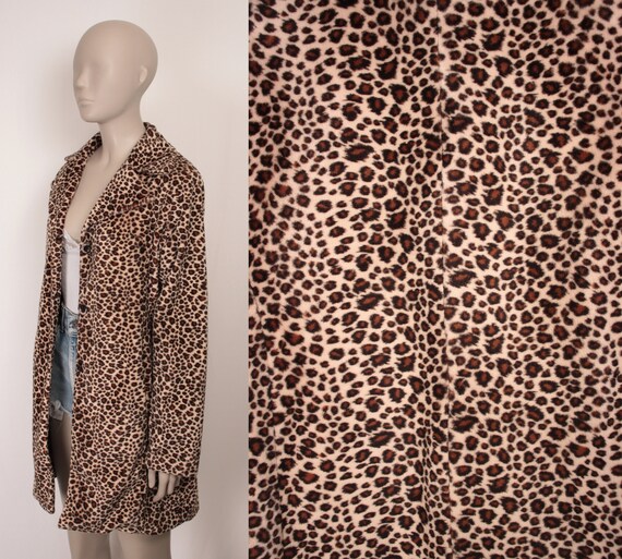 90s Y2K faux fur jacket // club wear