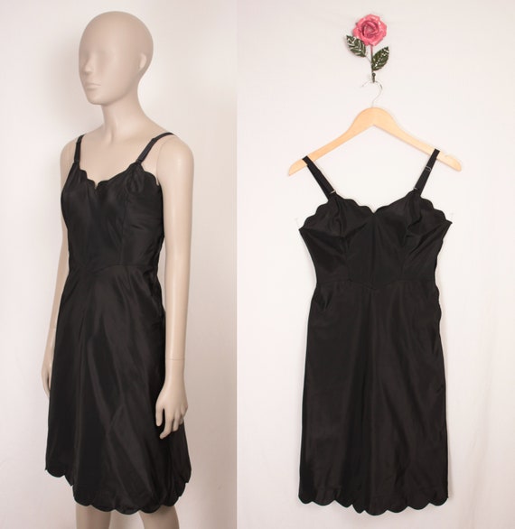 50s 60s Barbizon full slip // Sylph Taffreda // s… - image 2