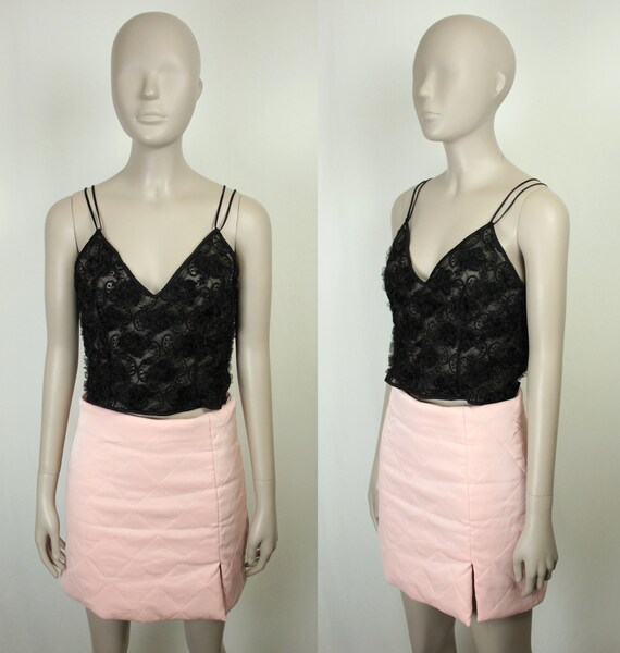 Christies sheer lace and organza top // made in I… - image 6