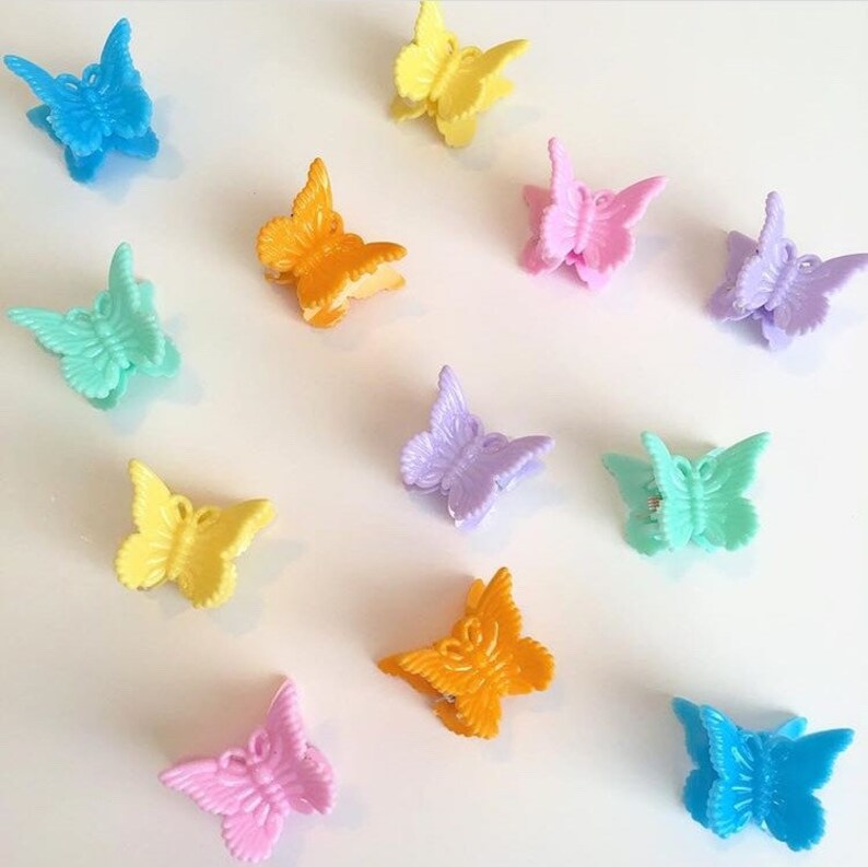 Butterfly Clips Etsy