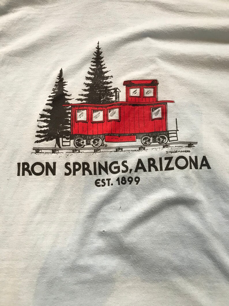 Vintage iron Springs Arizona shirt