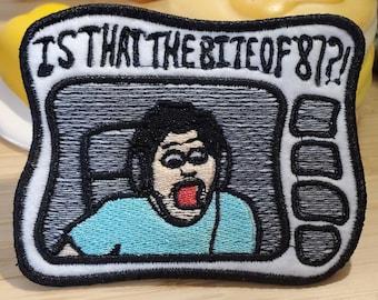 Markiplier Is that the Bite of '87?! - Iron On Patch