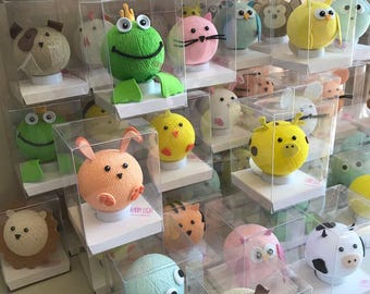 Tafellamp met dierenmotief – Kleine bureaulamp, decoratieve lamp voor de kinderkamer en een uniek cadeau