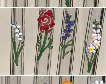 Straw with Birth Flower drawing