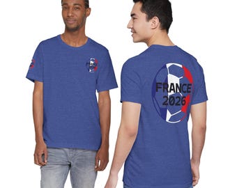 WM Frankreich 2026 Fußball-T-Shirt | WM 2026 Trikot