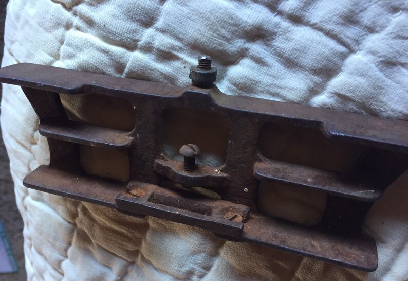 ANTIQUE RAKER GAUGE Morin Crescent Saw Tool Etsy