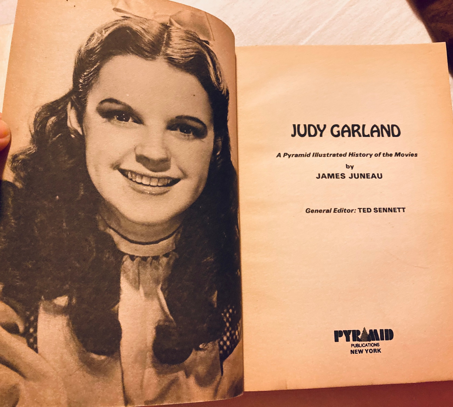 JUDY GARLAND BIOGRAPHY 1974 paperback book photos movies | Etsy