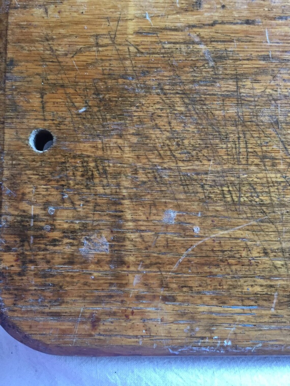 WOOD BOARD DISPLAY Vintage Clamp Cutting Hanging Decor Heavy Etsy