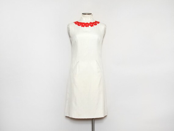 plain white sundress