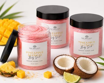 Coconut Mango Sugar Scrub
