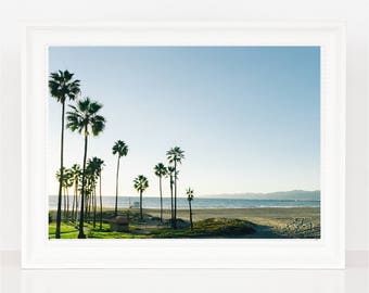 Pacific Beach Palms Photography Print