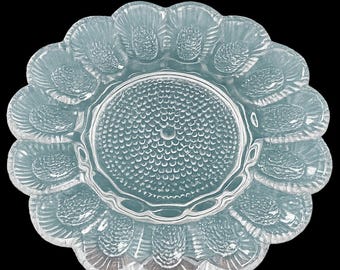 Indiana Glass Vintage Deviled Egg Plate