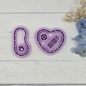 Pools with Pool Toys Polymer Clay Cutter Set | Handmade supplies | 3d printed tools