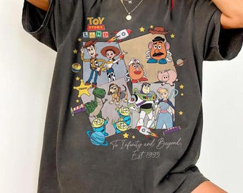 Toy Story Land Shirt, Disney Pixar Shirt, Disneyland Matching Shirt, Disney Woody Jessie Buzz Lightyear Shirt, You've Got A Friend In Me Tee