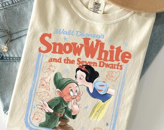Koszulka vintage Disney Królewna Śnieżka, Koszulka Księżniczka Królewna Śnieżka, Koszulka Księżniczka Disney, Koszulka Disney Family Girls Trip, Koszulka Retro Disneyland