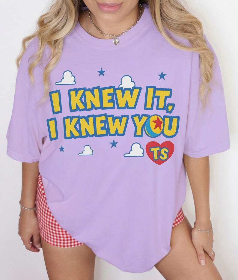 Vintage I Knew It I Knew You Toy Story 5 Shirt, Woody & Buzz Lightyear Friendship Tee, Disney Pixar Family Vacation Shirt image 4