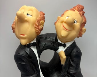 Présentoir à bouteilles de vin « James the Butler » vintage équilibrant