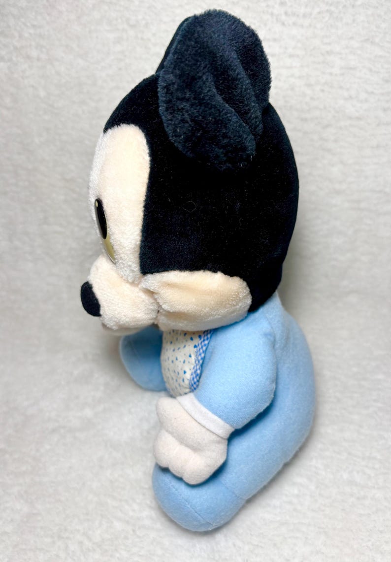 Vintage 1980's Playskool Disney Babies Mickey Mouse Plush image 7