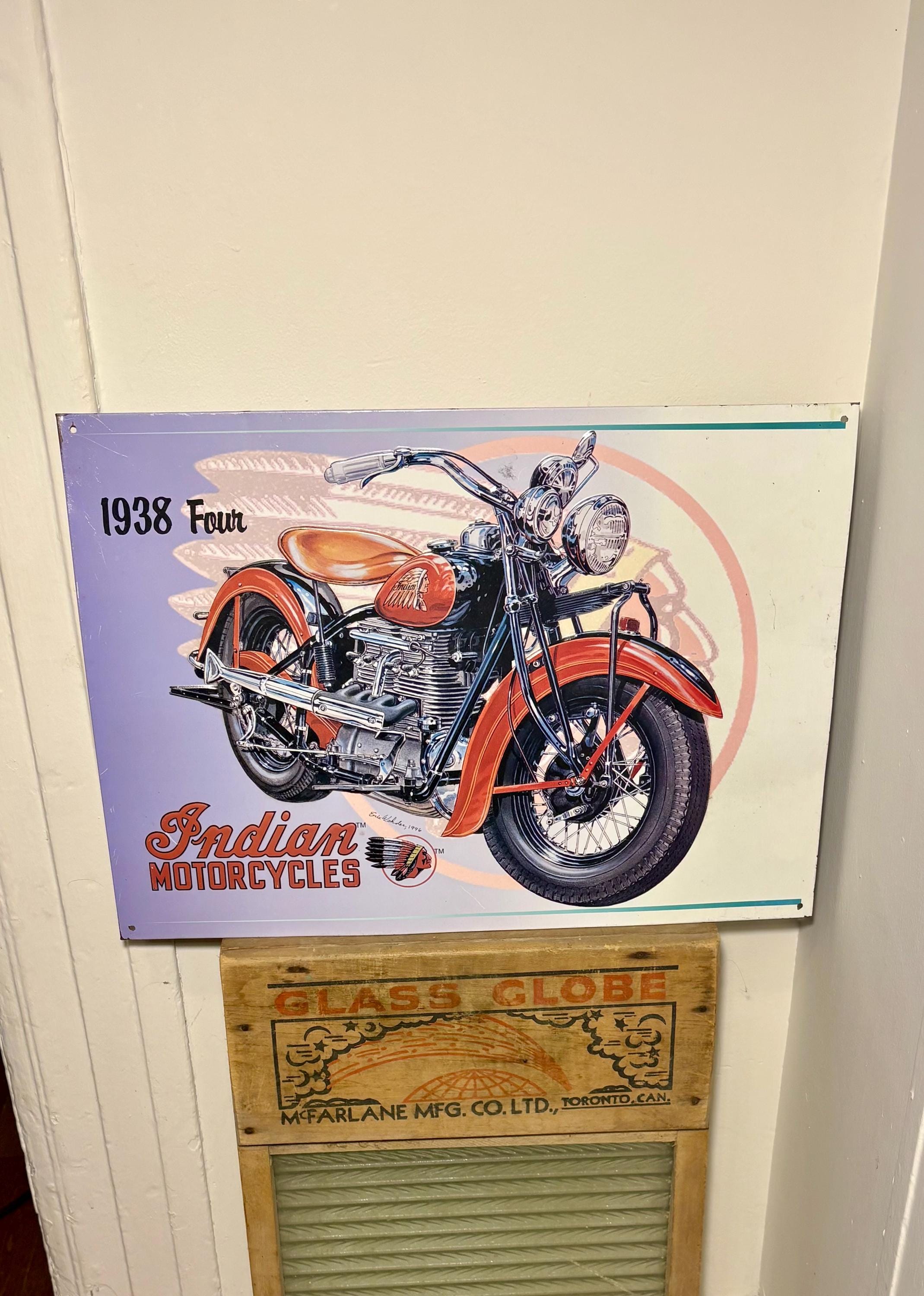 Vintage Indian Tin Signs - Etsy