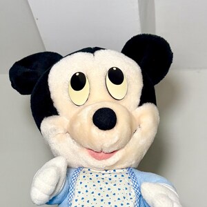 Vintage 1980's Playskool Disney Babies Mickey Mouse Plush image 12