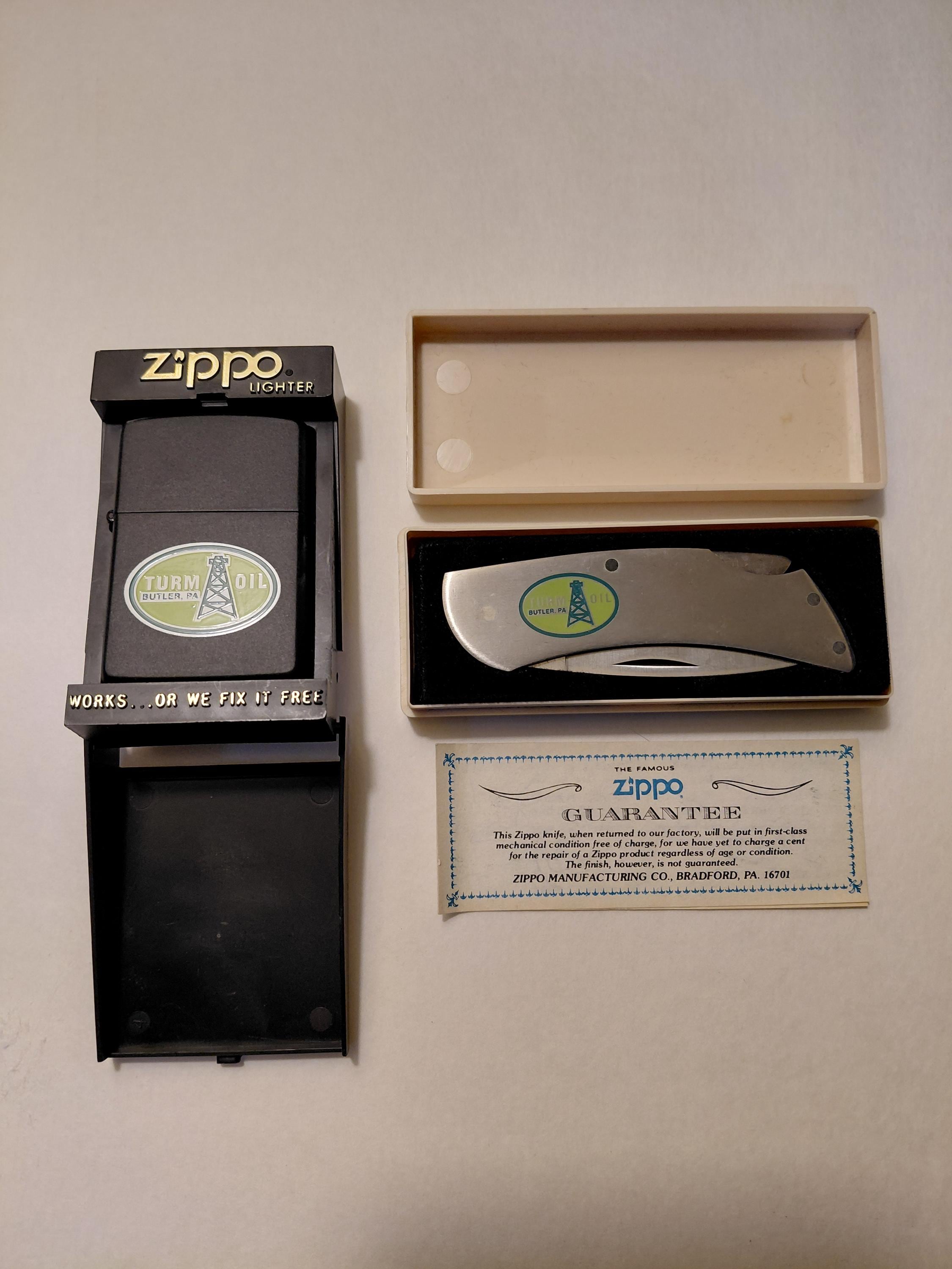 Vintage Zippo Knife - Etsy