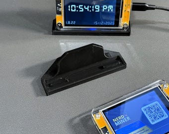 1-Slot Cradle Stand für NerdMiner & NMminer - 2er Pack - Bitcoin Solo Mining