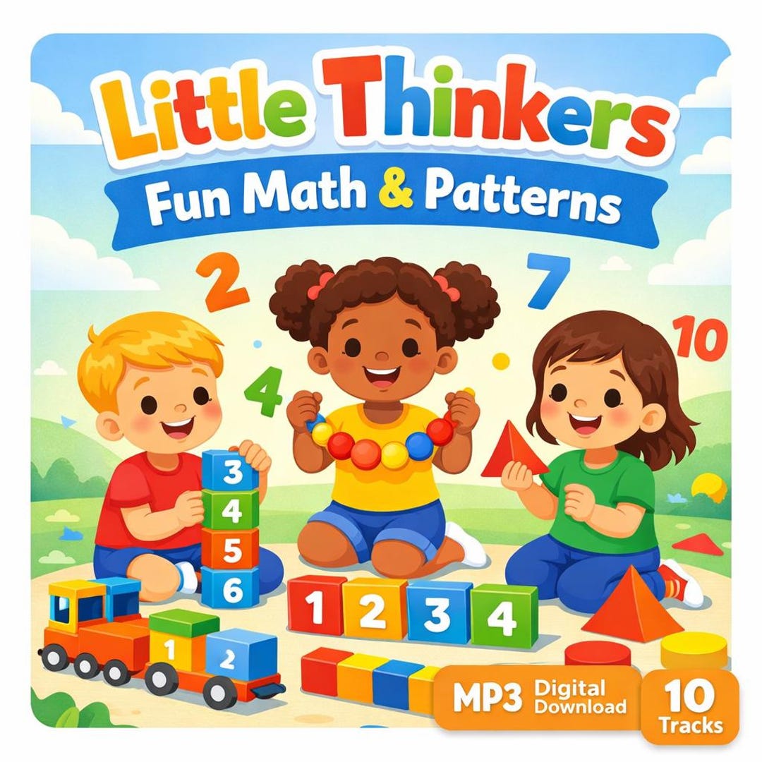 Montessori Math & Patterns Music for Preschool | Counting, Early Math ...