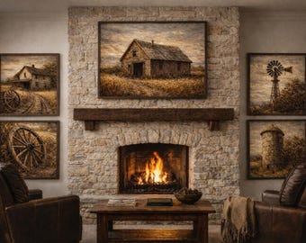 The Quiet Yeild — An Early American Agrarian Homestead Study (c. 1790) 6pc